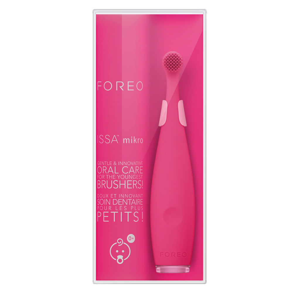 Issa Mikro Fuchsia Foreo - Escova de Dente Elétrica Infantil
