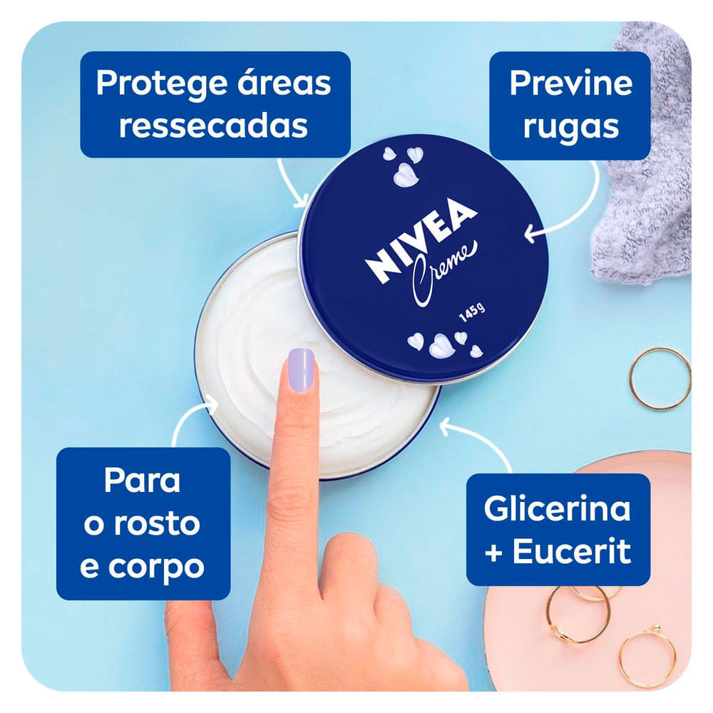 Creme Hidratante NIVEA Lata