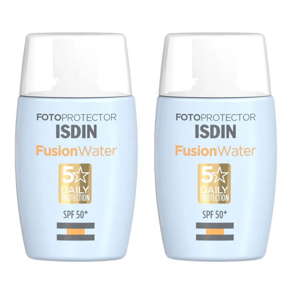 Isdin Fusion Water 5 Stars Kit  – 2 Protetores Solares Faciais Fps 60