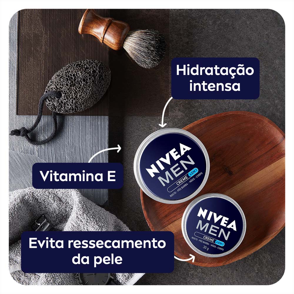Creme Hidratante 4 em 1 NIVEA Men