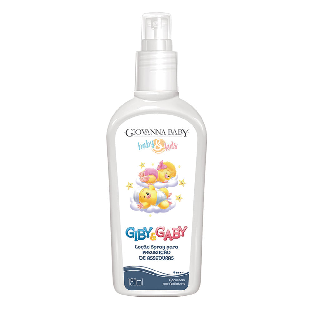 Loção Spray Para Prevenção De Assaduras Giovanna Baby Giby & Gaby