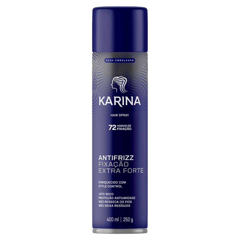 Hair Spray Karina Fixação Extra Forte