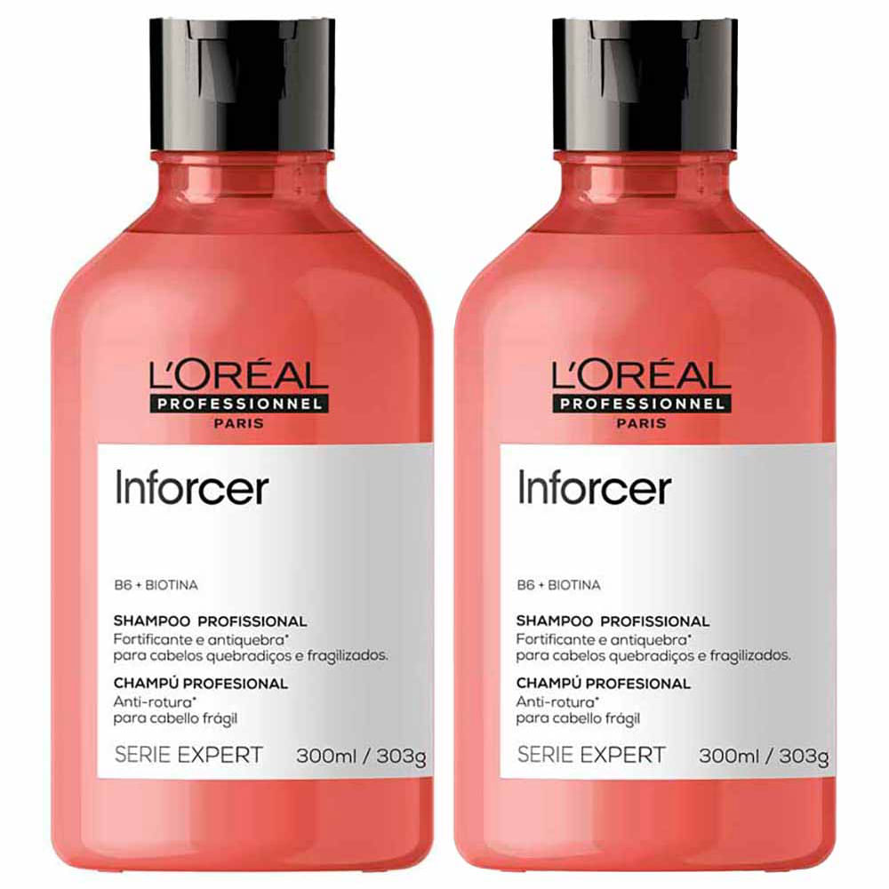 L’Oréal Professionnel Inforcer Shampoo Anti-quebra Kit com 2 Unidades