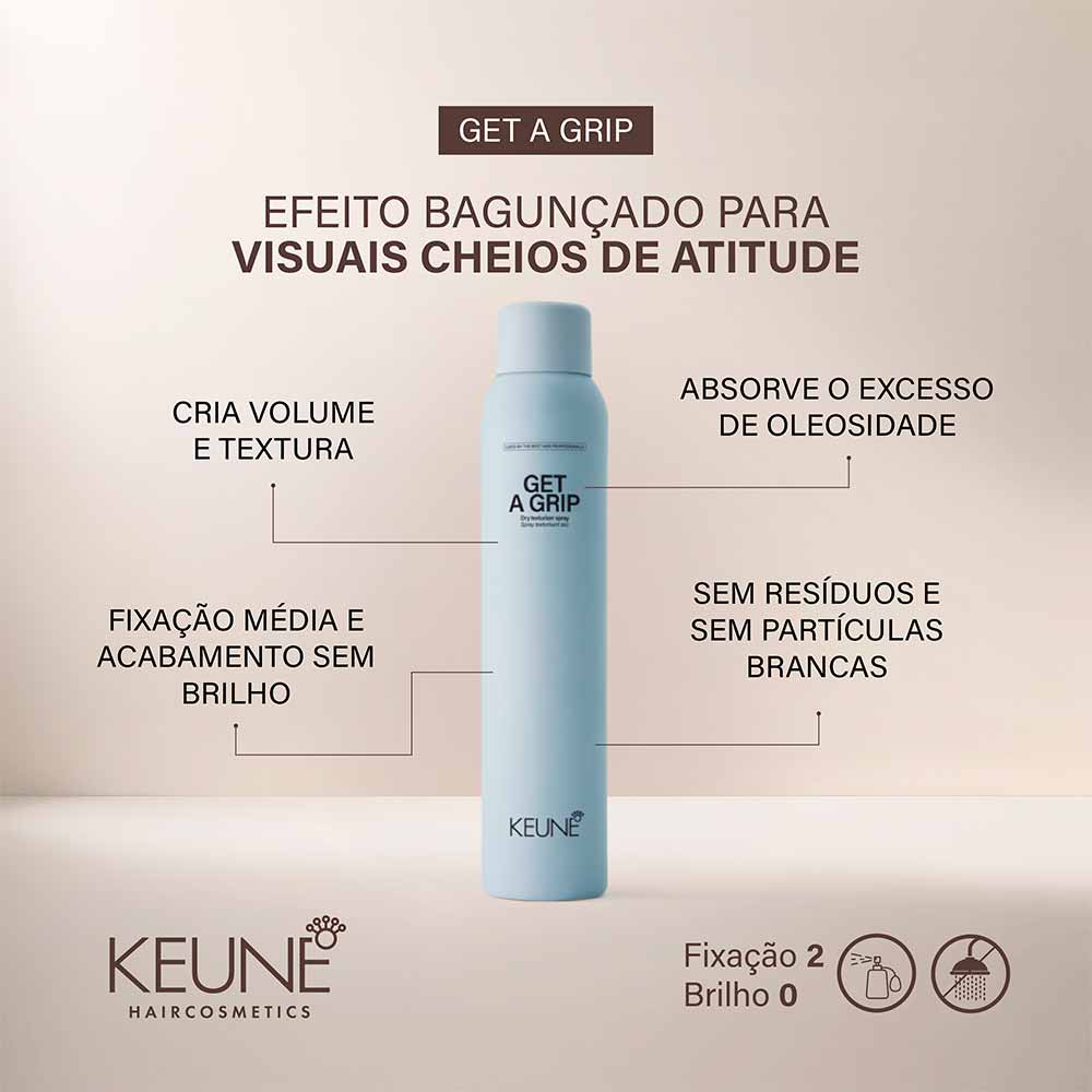 Keune Style Get A Grip Spray de Texturização