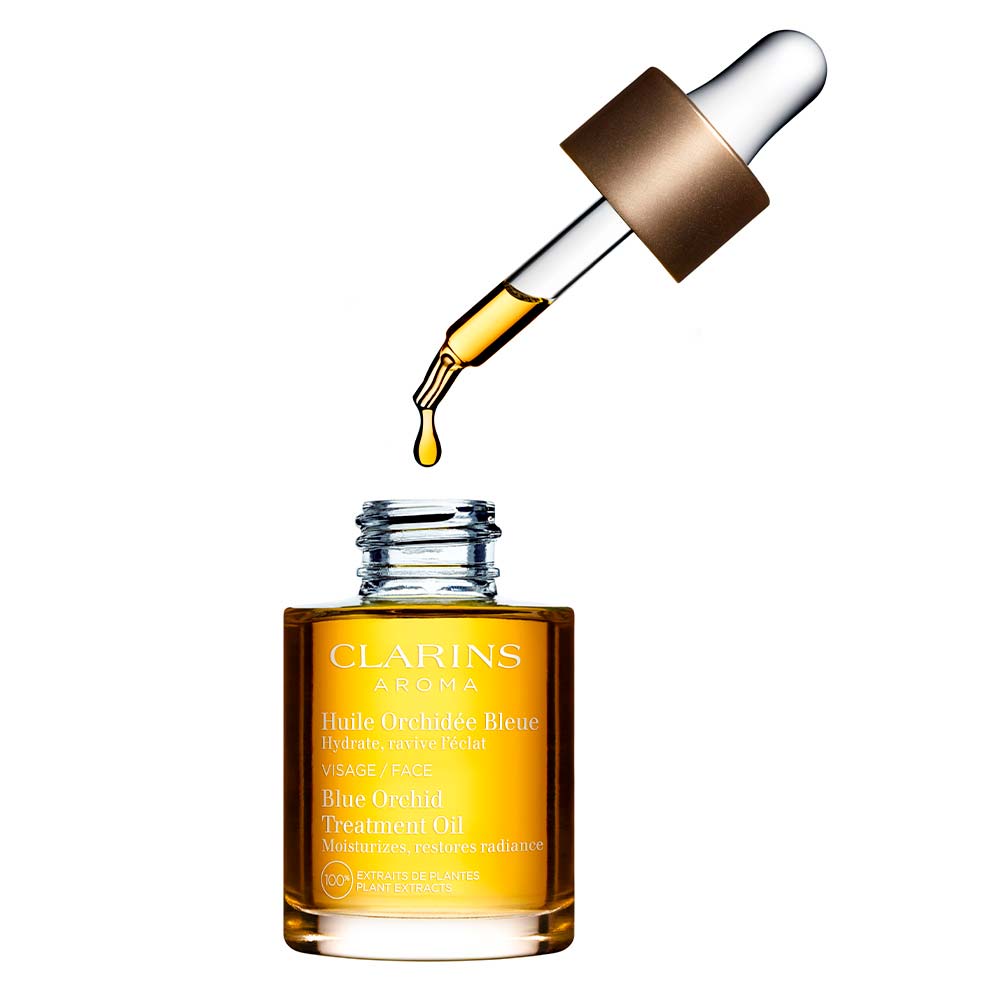 Óleo Facial Clarins Blue Orchid 30ml