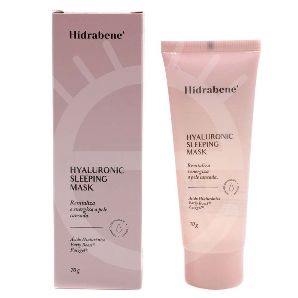 Hidratante Facial Noturno Hidrabene Hyaluronic Sleeping Mask 70g
