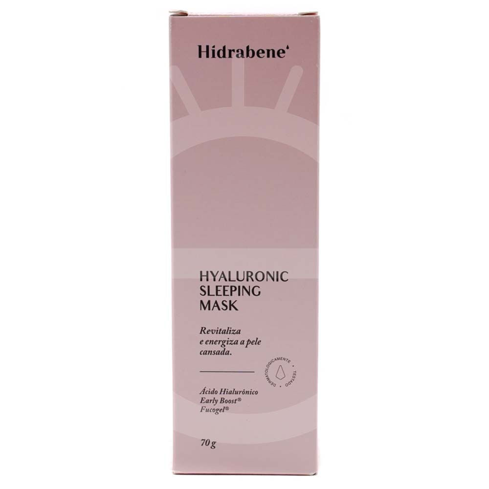 Hidratante Facial Noturno Hidrabene Hyaluronic Sleeping Mask 70g