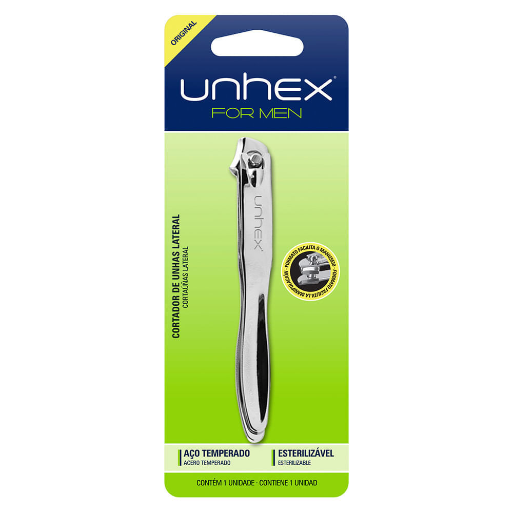 Cortador De Unhas Merheje – Unhex For Men Corte Lateral