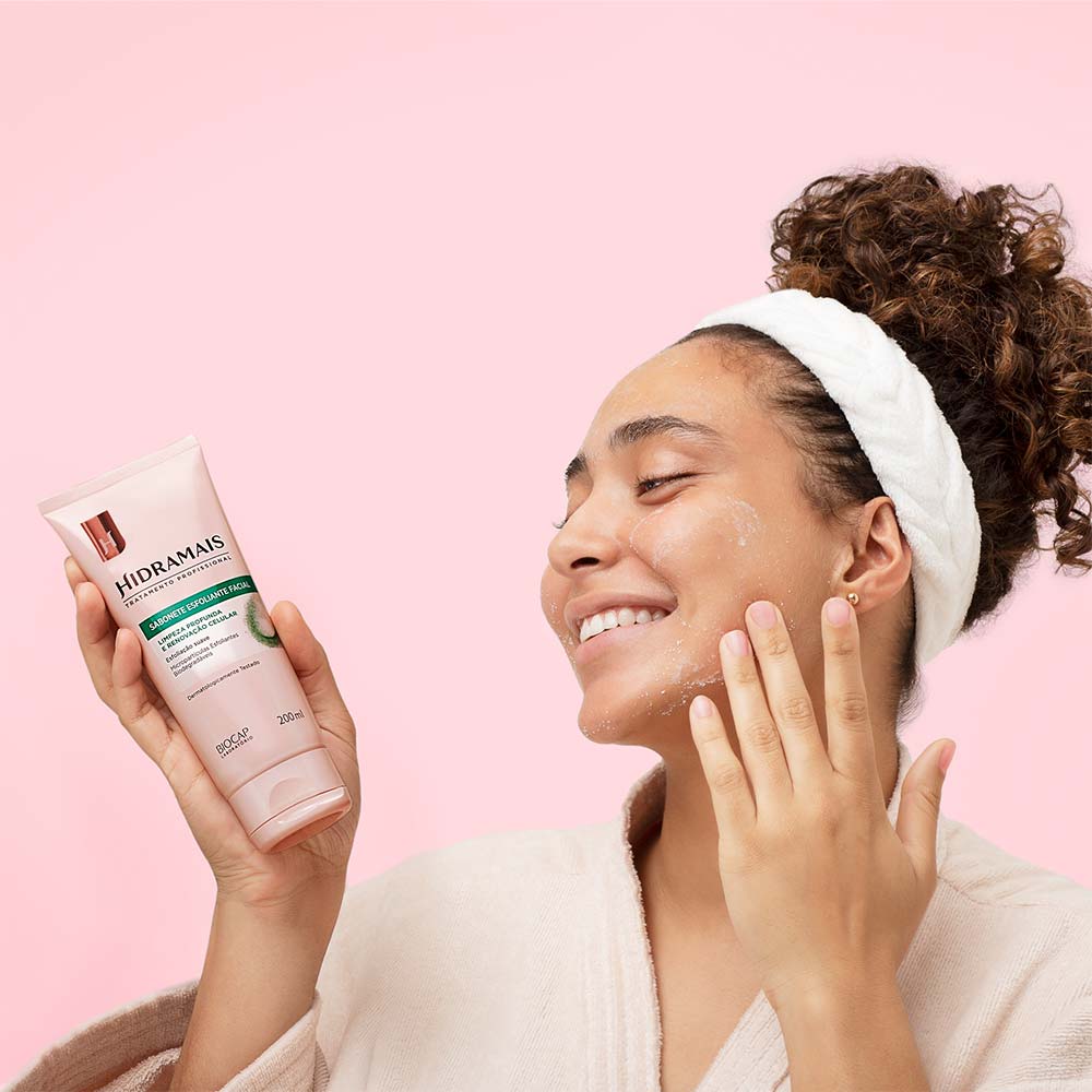 Sabonete Esfoliante Facial Hidramais