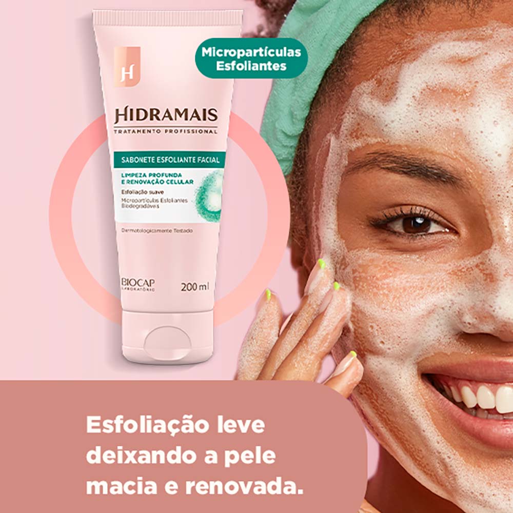 Sabonete Esfoliante Facial Hidramais