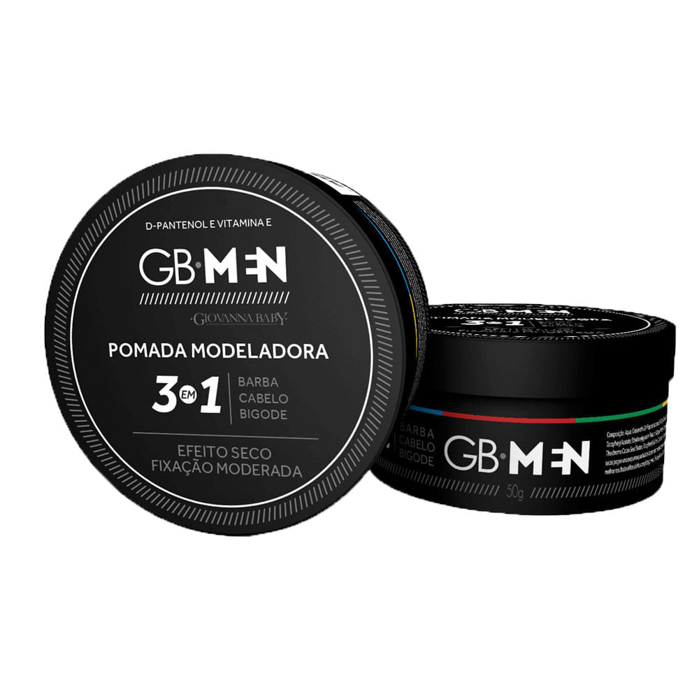 Pomada Modeladora Cabelo E Barba Giovanna Baby Gb Men
