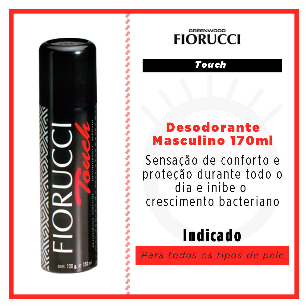Desodorante Aerosol Fiorucci Touch