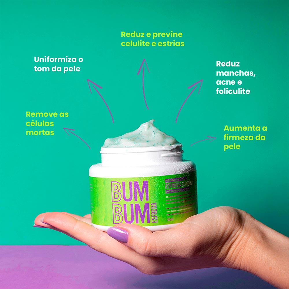 Esfoliante Beleza Brasileira Mini Esfrega Bumbum
