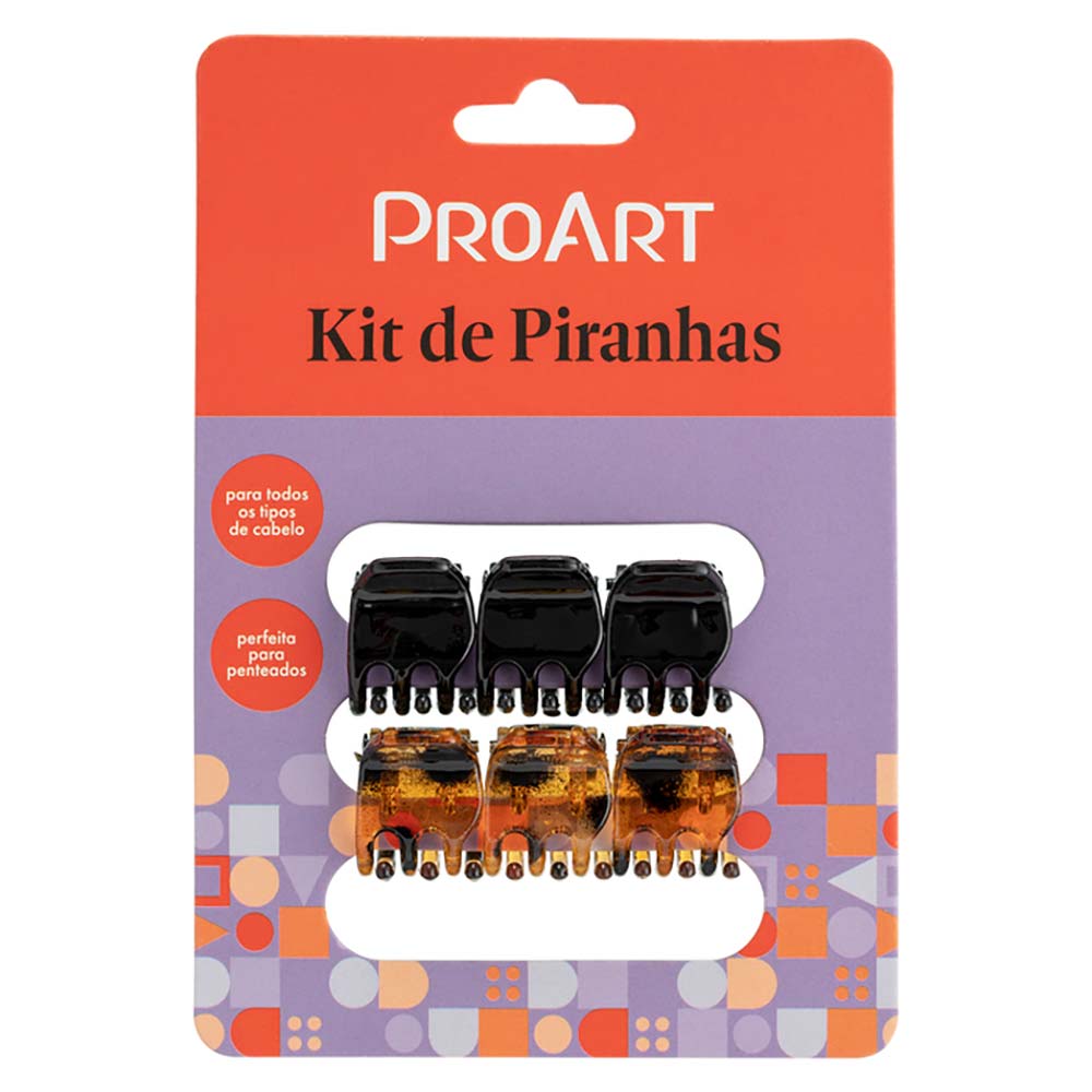 Proart Kit Com 6 Presilhas Pequenas