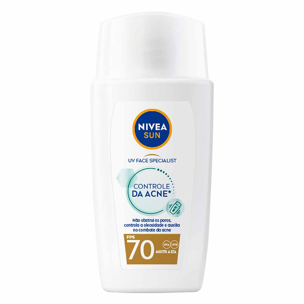 Protetor Solar Facial Nivea Sun Uv Face Specialist Controle Da Acne Fps70