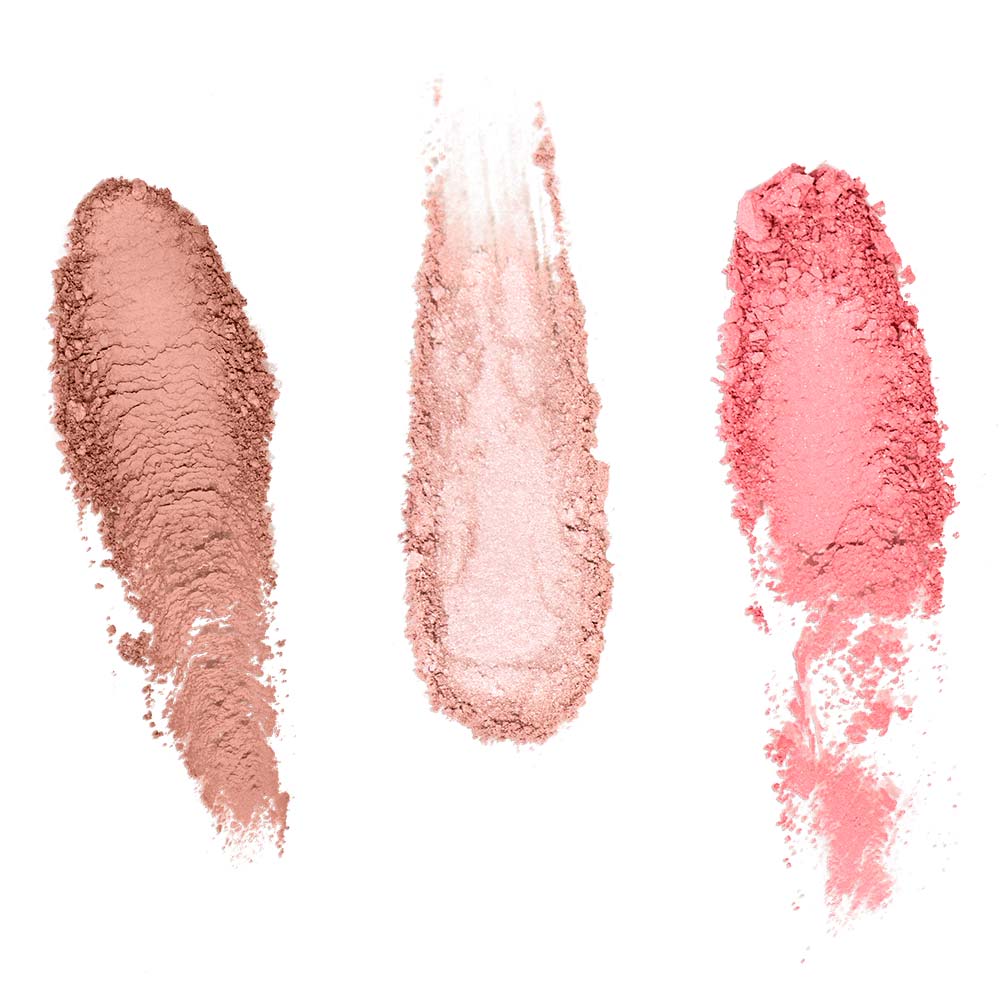 Paleta de Contorno & Iluminador & Blush Dailus Pele de Milhões 1