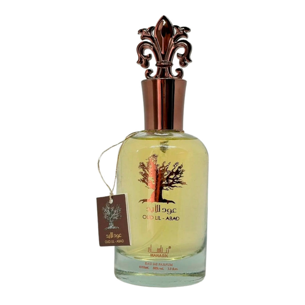 Perfume Masculino Manasik Oud Lilabad Eau De Parfum 100ml