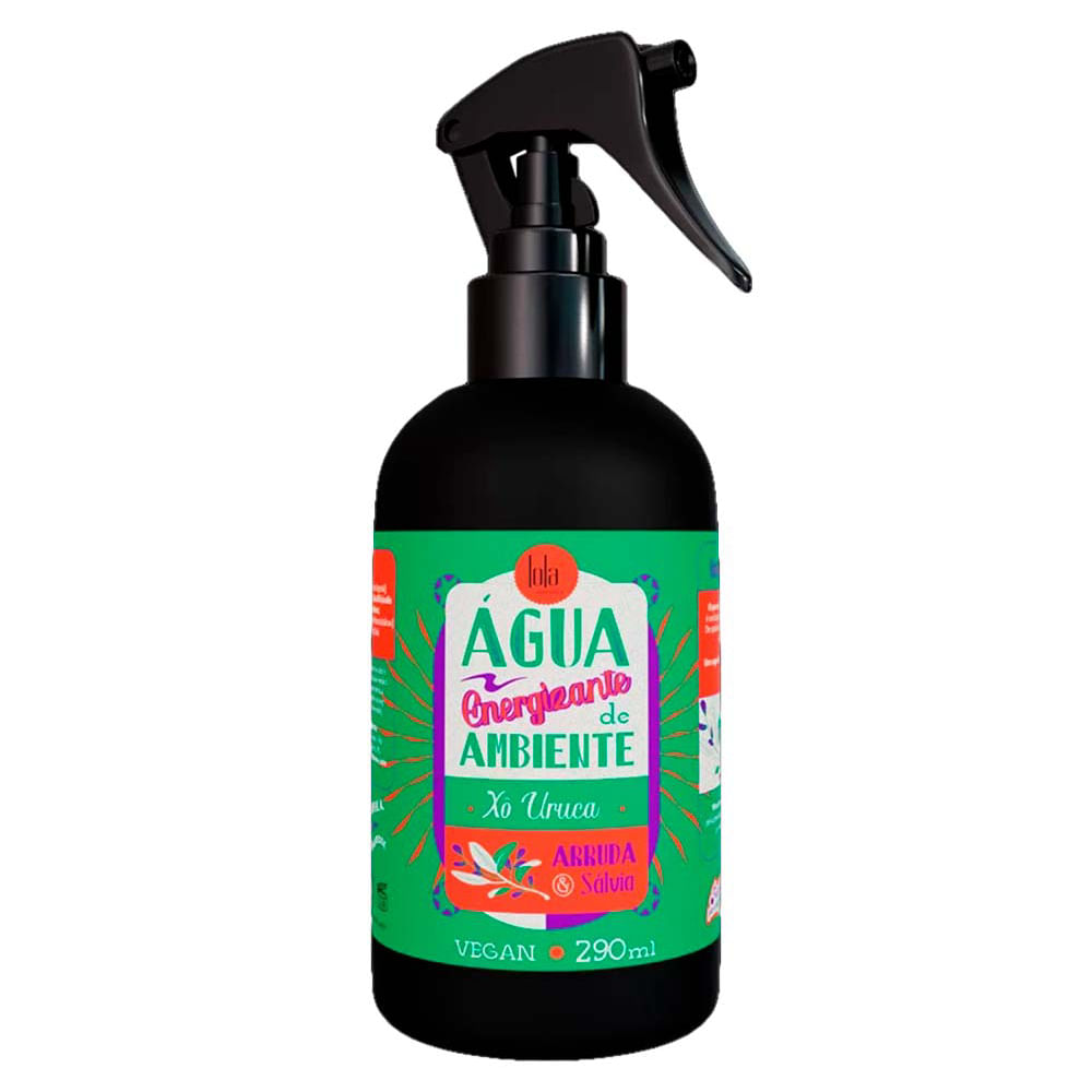Água Energizante de Ambiente Lola Cosmetics Xô Uruca 290ml