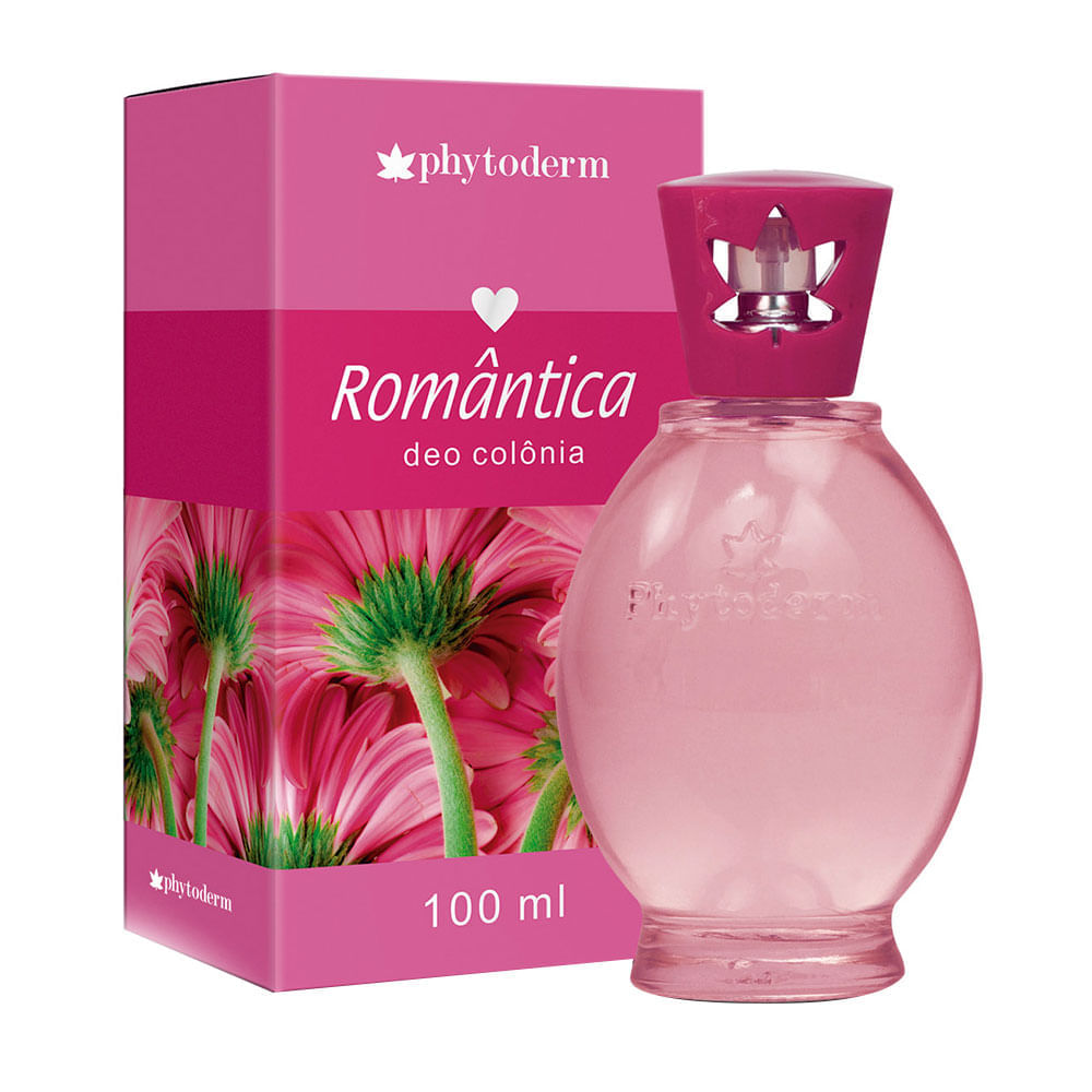 Romântica Phytoderm - Perfume Feminino - Deo Colônia 100ml