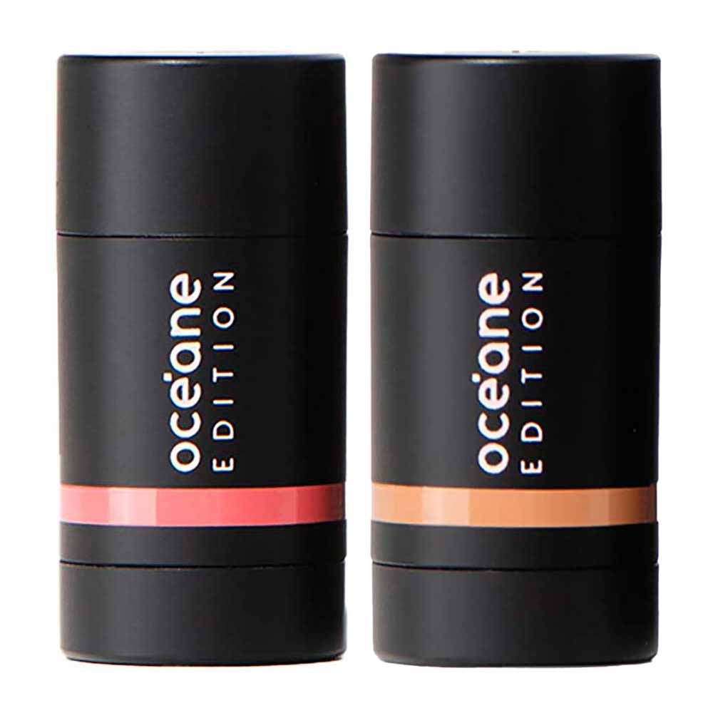 Océane Edition Mini Kit – Contorno Marrom Claro + Blush Rosa Claro Kit