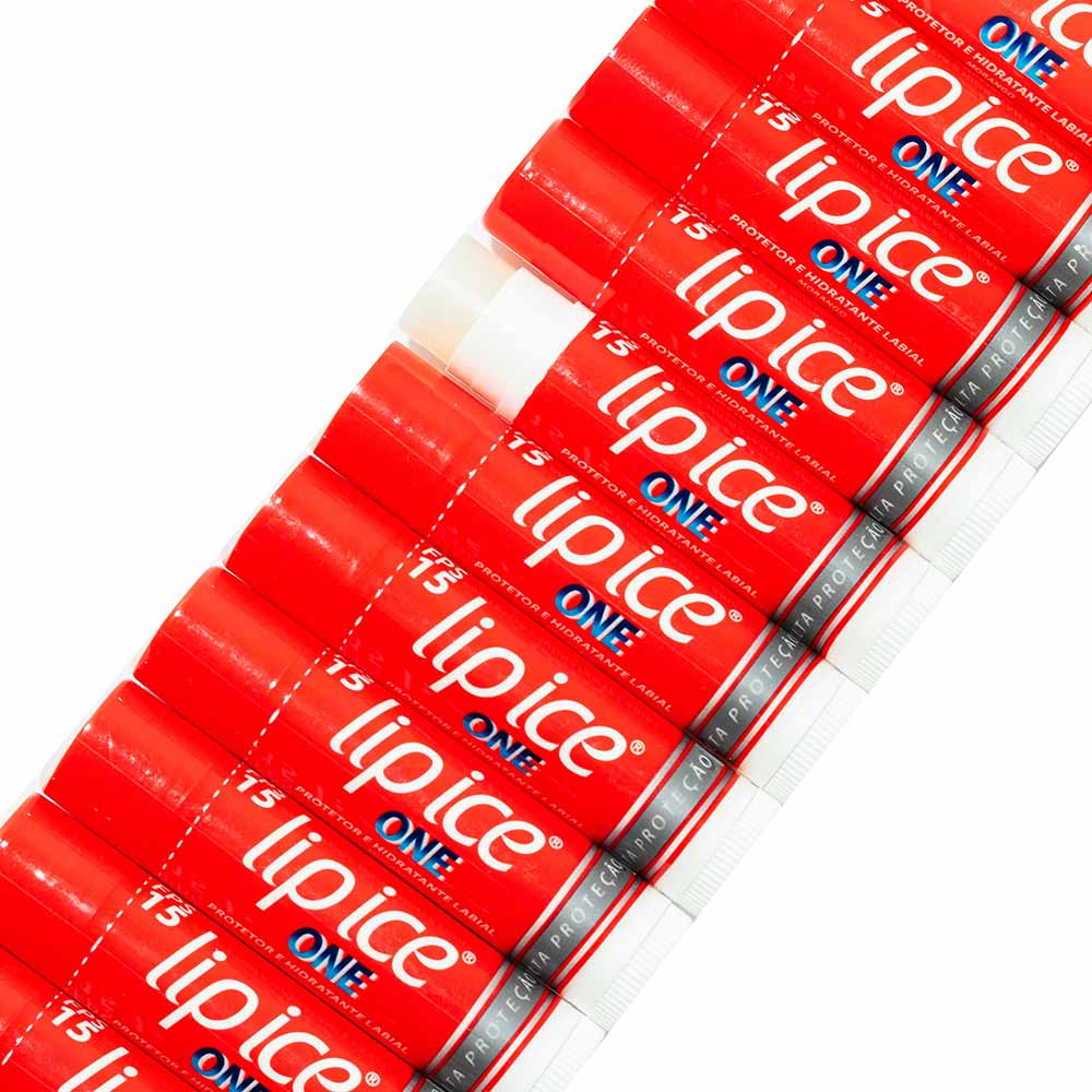 Protetor Labial Lip Ice One FPS 15 Morango