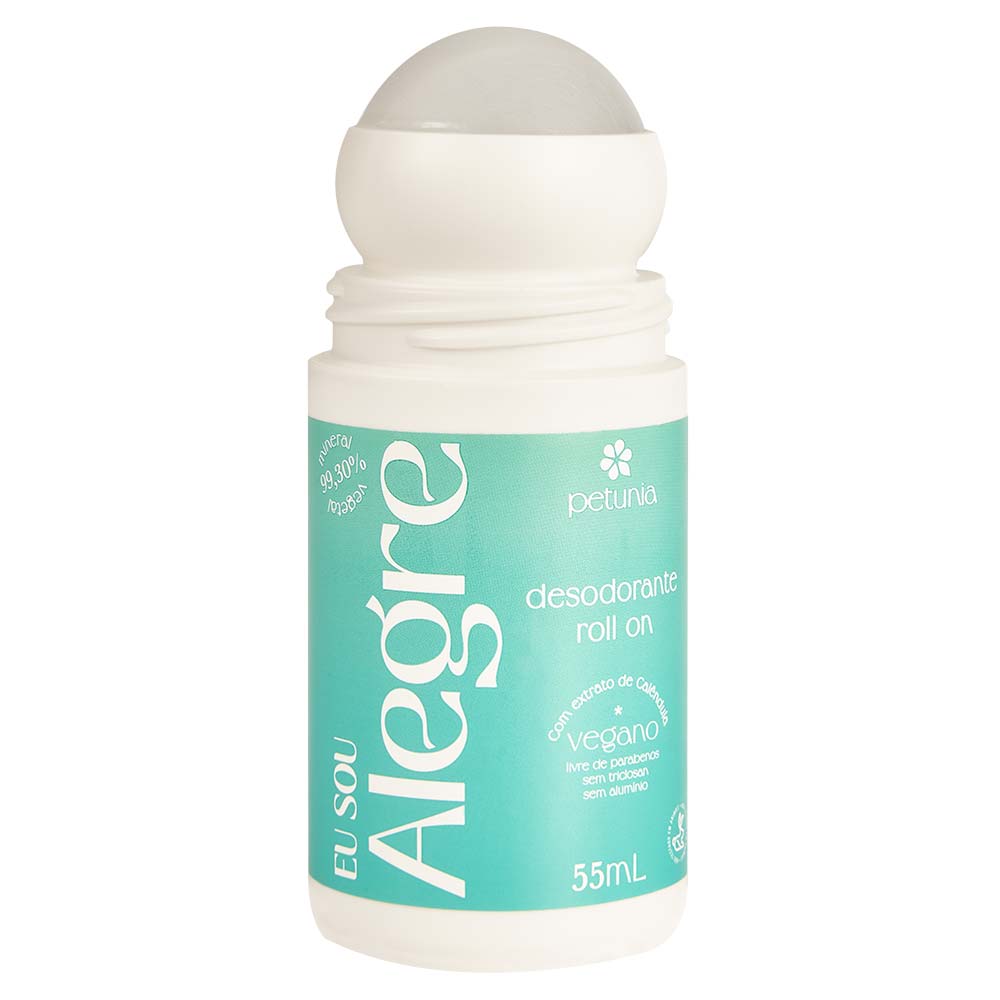 Desodorante Roll-On Petúnia Eu Sou Alegre 55ml