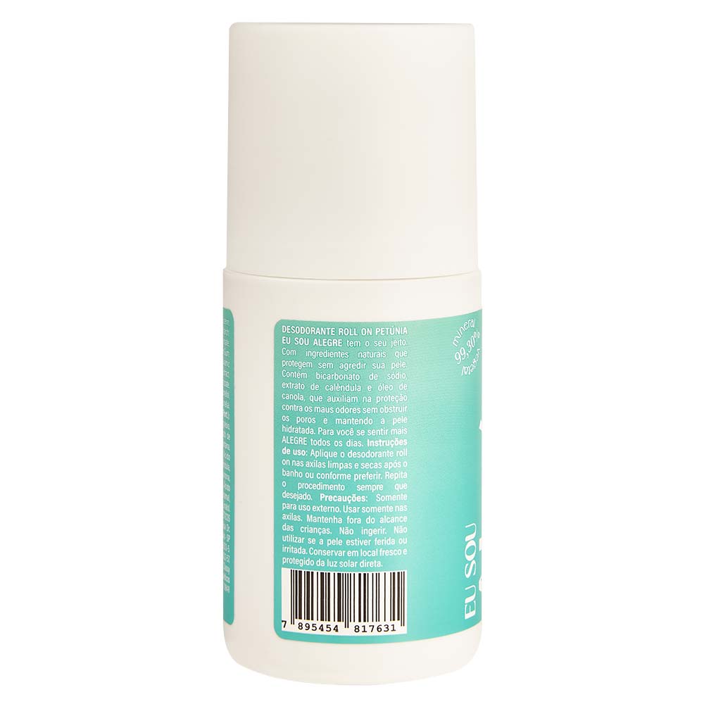 Desodorante Roll-On Petúnia Eu Sou Alegre 55ml