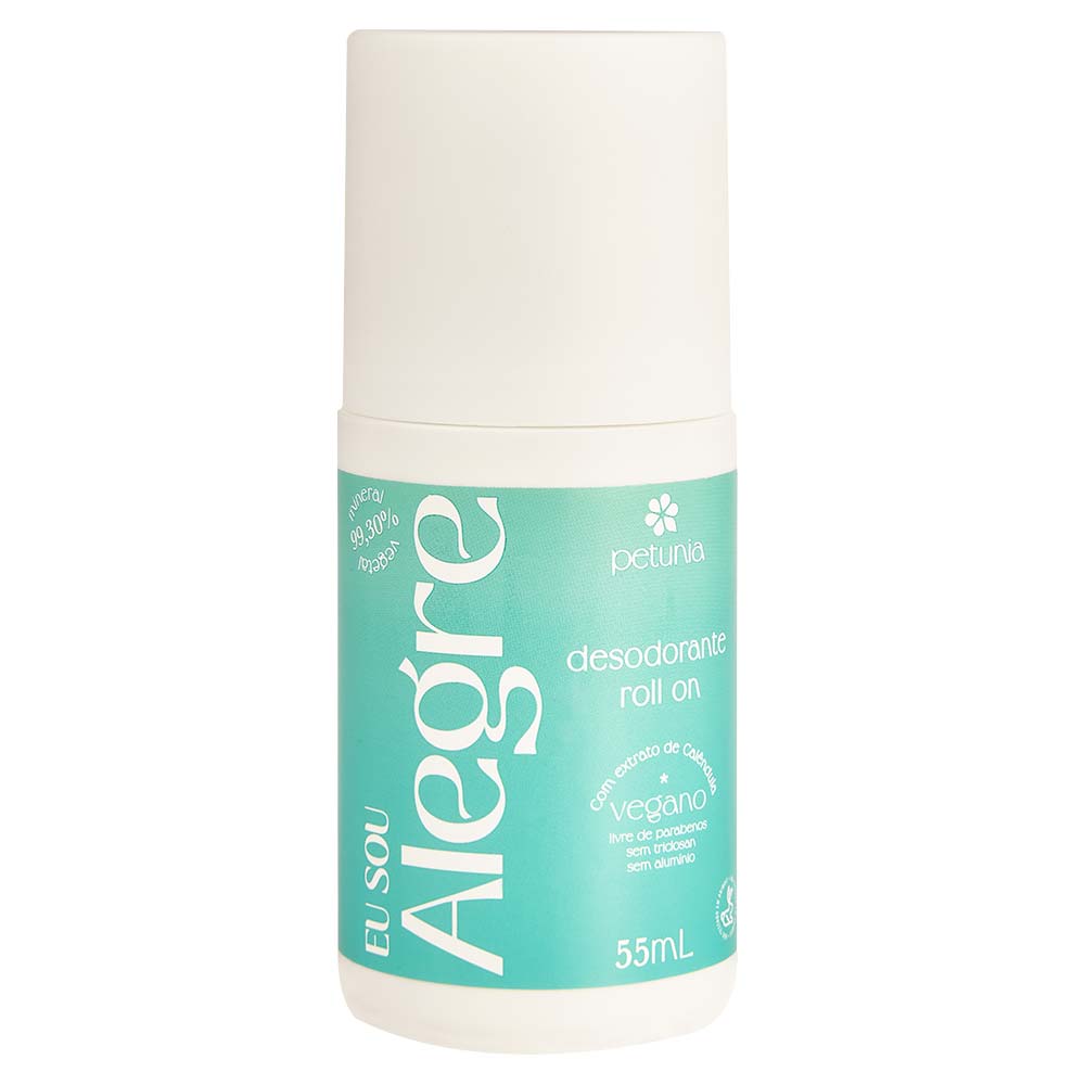 Desodorante Roll-On Petúnia Eu Sou Alegre 55ml
