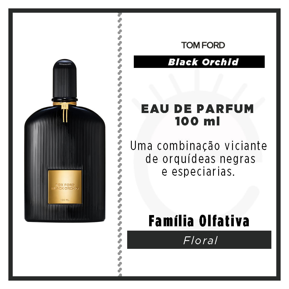 Black Orchid Tom Ford – Perfume Unissex  Eau de Parfum 100ml