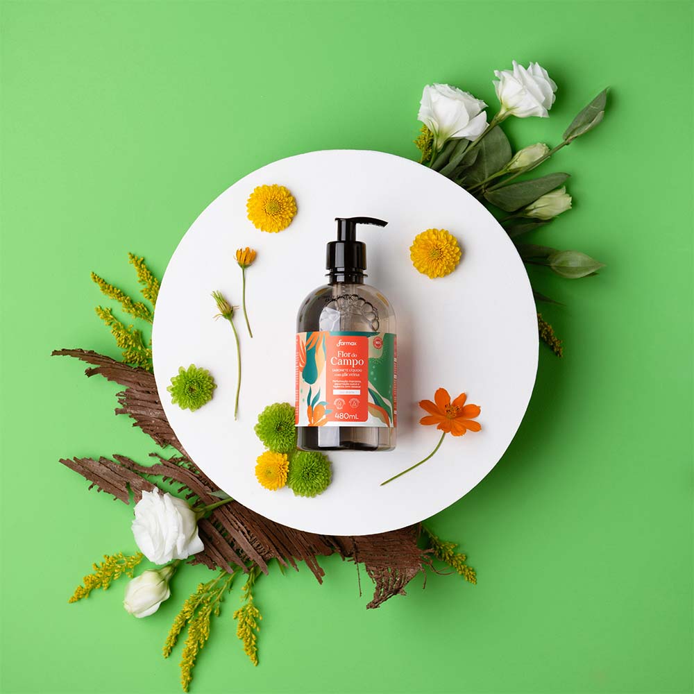 Sabonete Líquido Farmax Flor do Campo 480ml