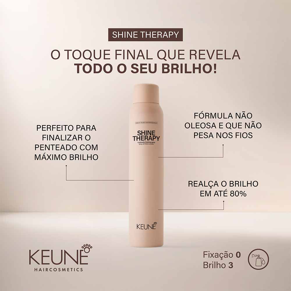 Keune Style Shine Therapy Spray de Fixação 200ml