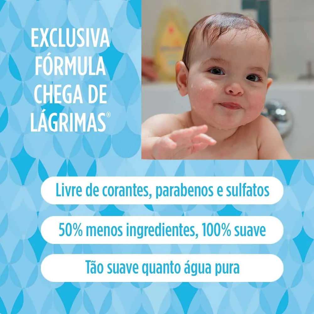 Sabonete Líquido Refil Johnson’s - Da Cabeça aos Pés 180ml