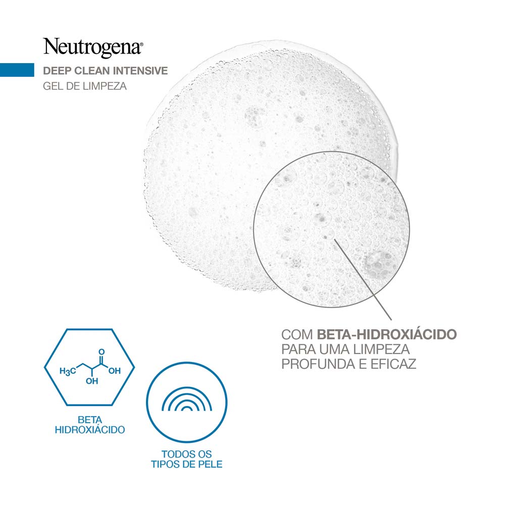 Gel de Limpeza Profunda Deep Clean Neutrogena 150g