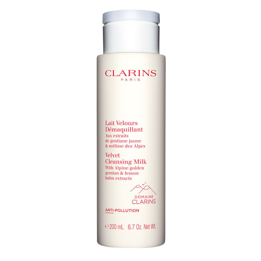 Leite Demaquilante Clarins – Velvet Cleansing Milk 200ml