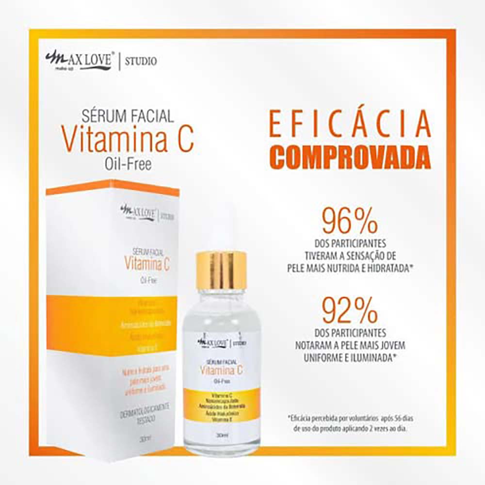 Sérum Facial Max Love - Vitamina C Oil Free 30ml