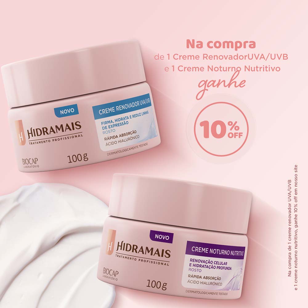 Creme Noturno Nutritivo Hidramais 100g
