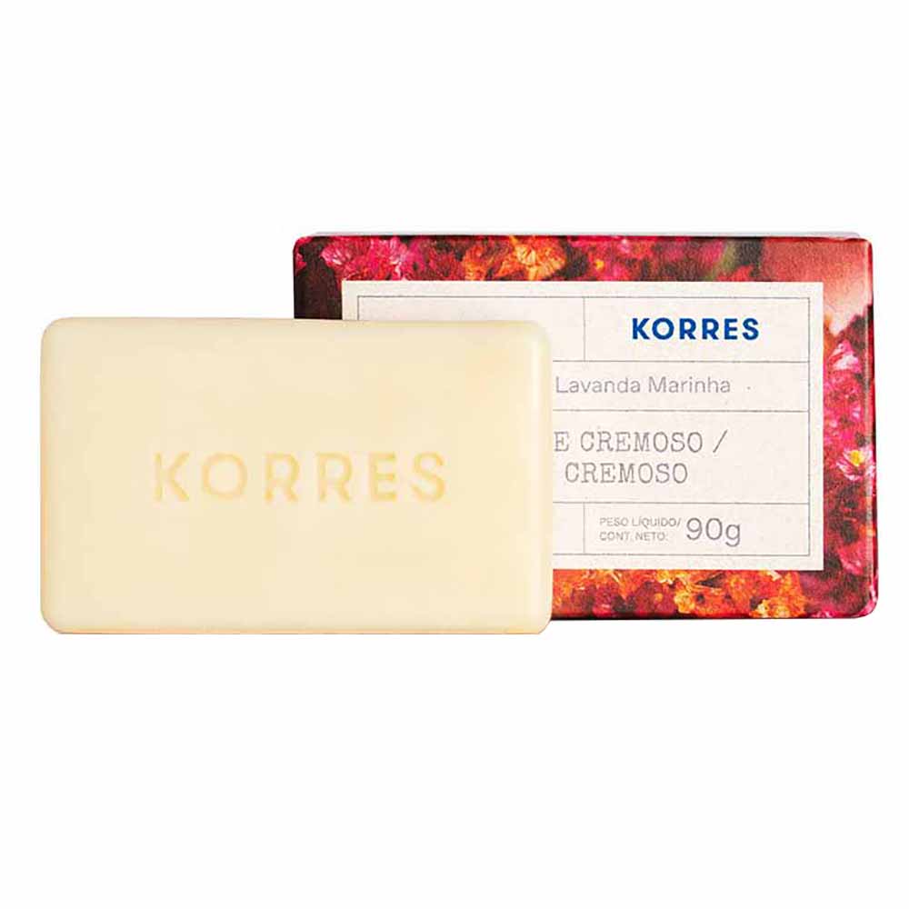 Sabonete em Barra Korres – Lavanda do Mar 90g