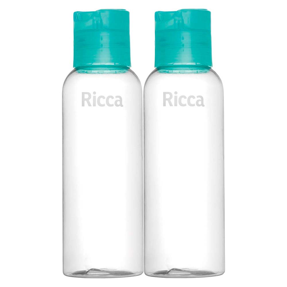 Kit de viagem Ricca com 2 Frascos Disk Top Kit