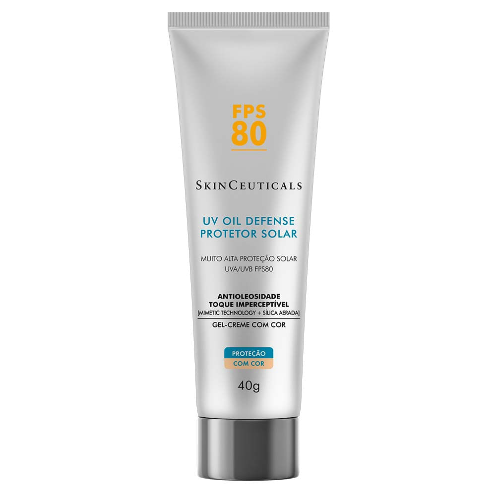 Protetor Solar Skinceuticals - UV Oil Defense FPS 80 Tinted Universal