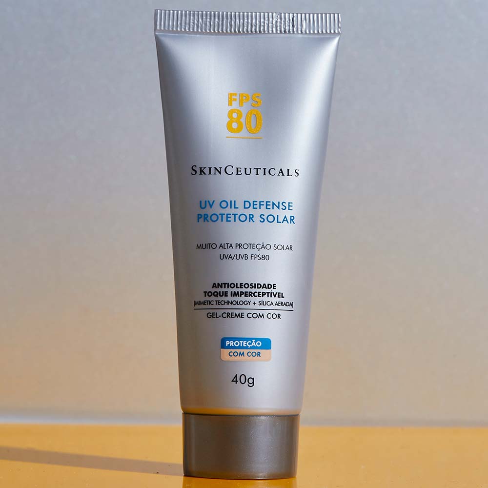 Protetor Solar Skinceuticals - UV Oil Defense FPS 80 Tinted Universal