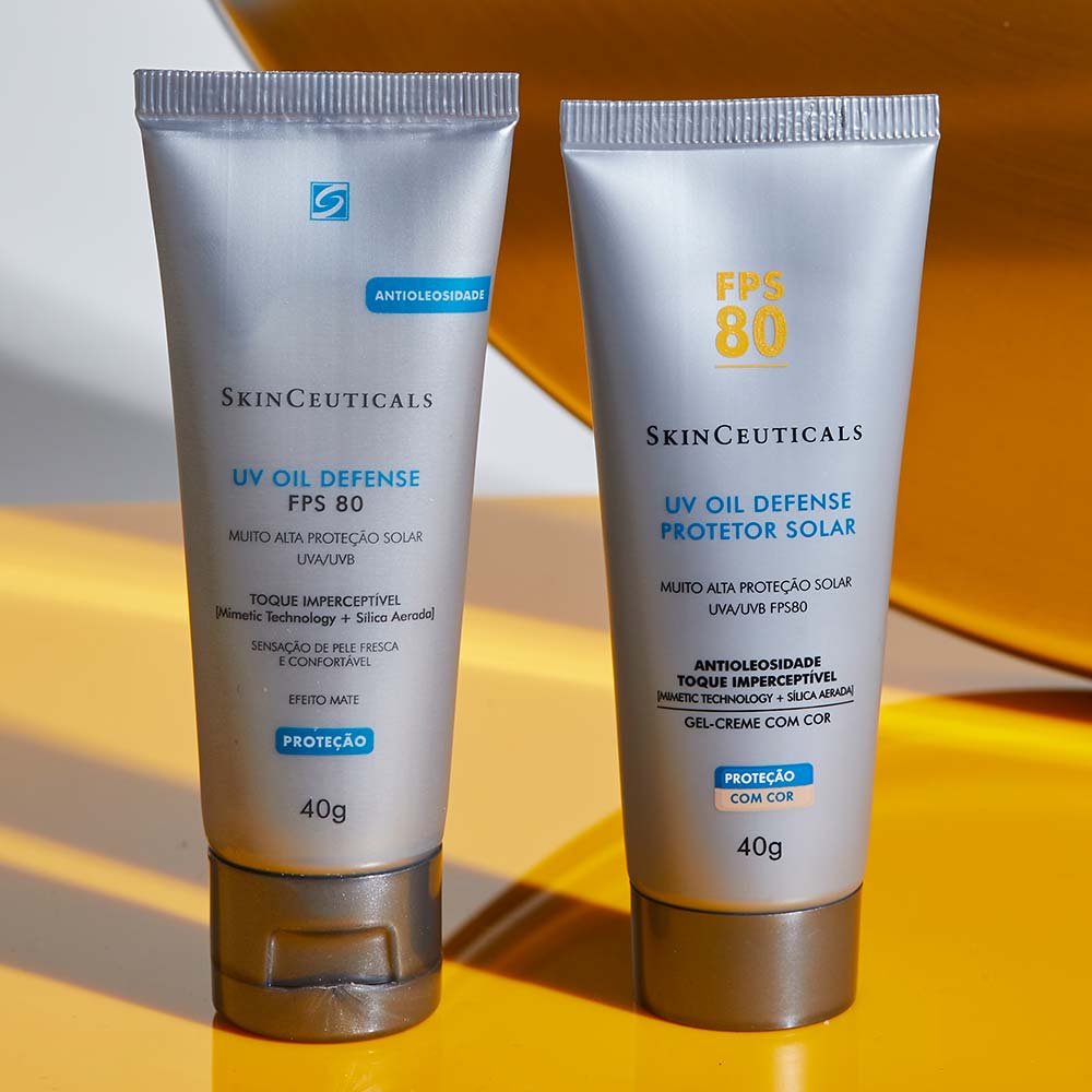 Protetor Solar Skinceuticals - UV Oil Defense FPS 80 Tinted Universal