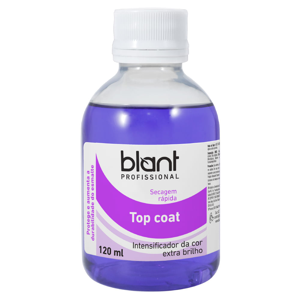 Cobertura Intensificadora da Cor Blant - Top Coat Profissional 120ml