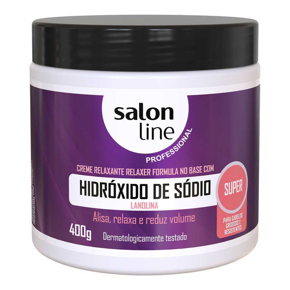 Salon Line Hidróxido de Sódio Lanolina Super 400g