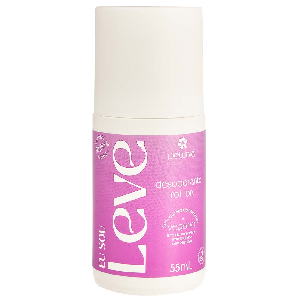 Desodorante Roll-On Petúnia Eu Sou Leve 55ml