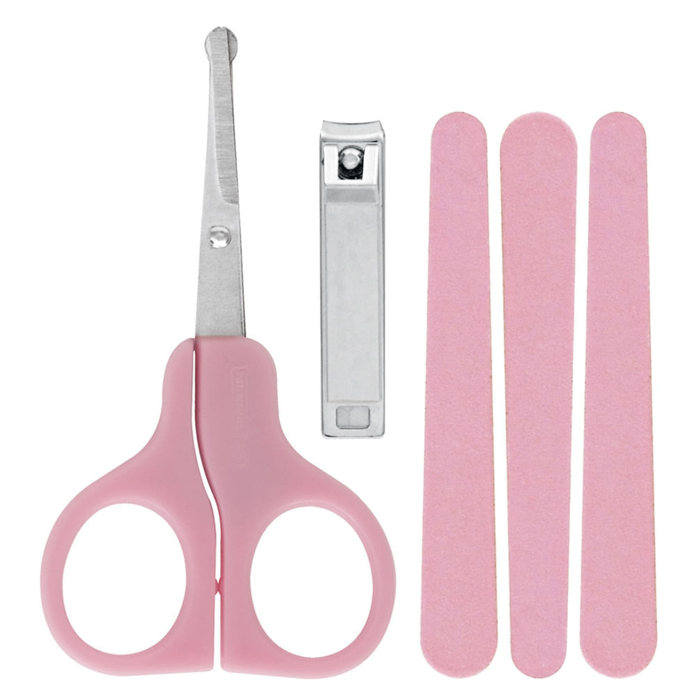 Kit Cuidados Para O Bebê Bc-199r Mundial - 5 Peças Kit