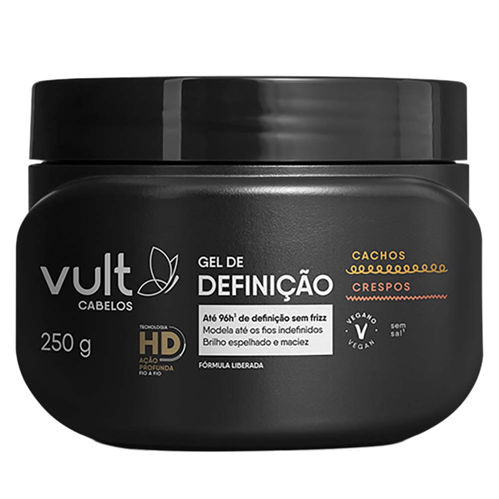 Vult Definição Cachos E Crespos Gel 250g