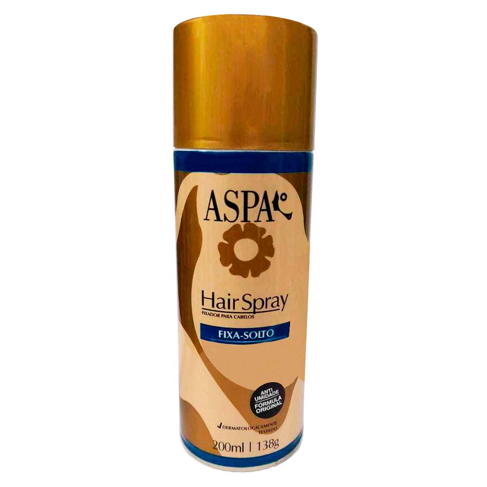 Spray Fixador Para Cabelos Aspa Hair Fixa-solto 200ml