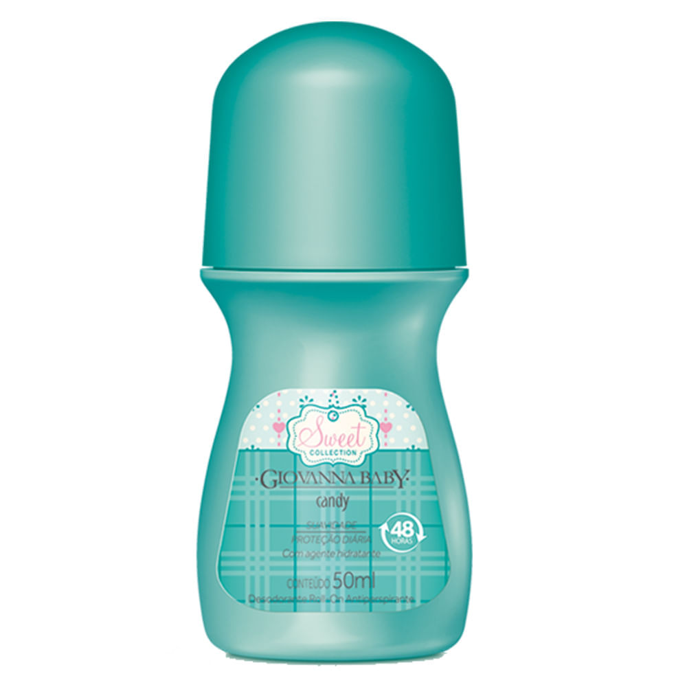 Desodorante Roll-On Giovanny Baby Feminino  - Candy 50ml