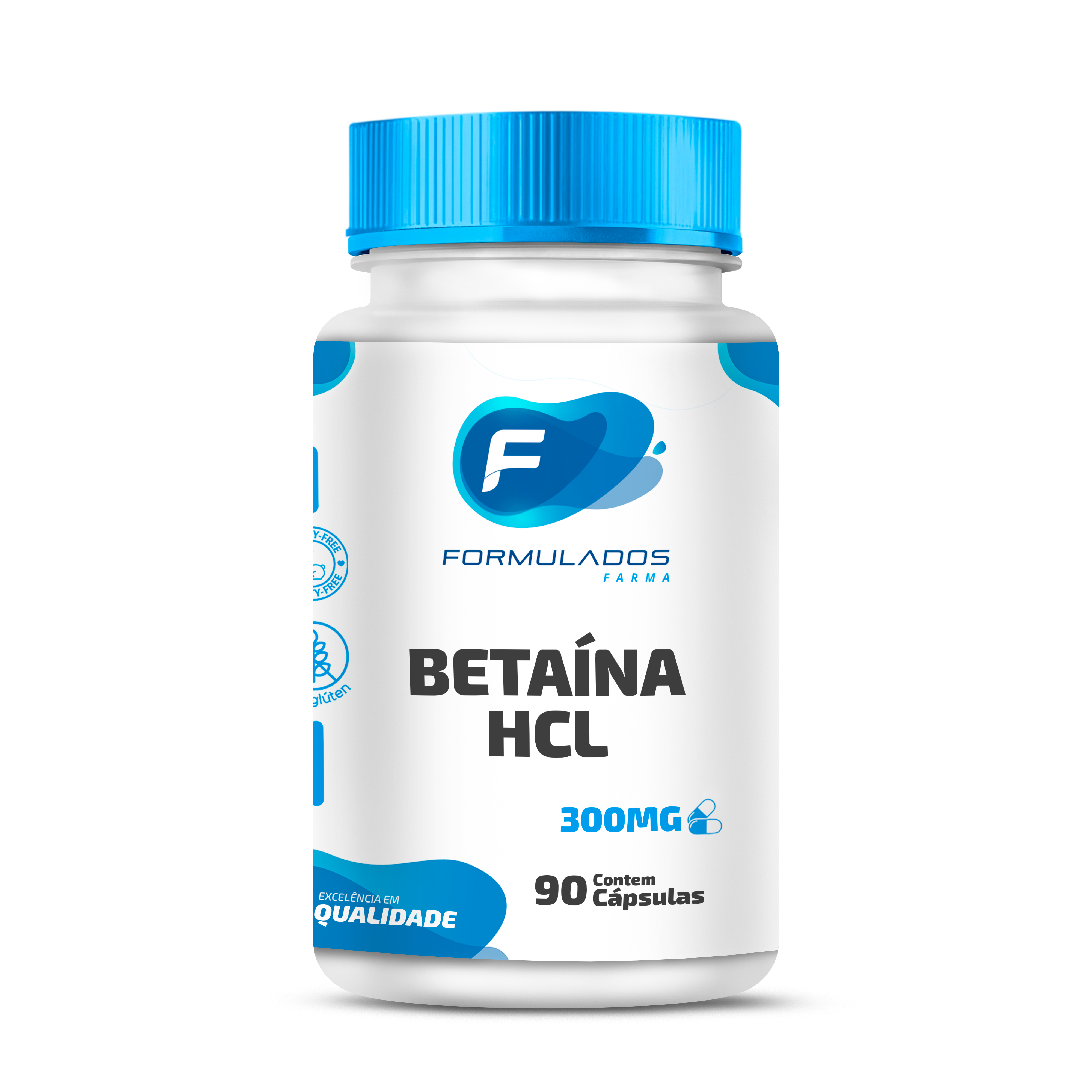 Betaina Hcl 300mg - 90 Capsulas