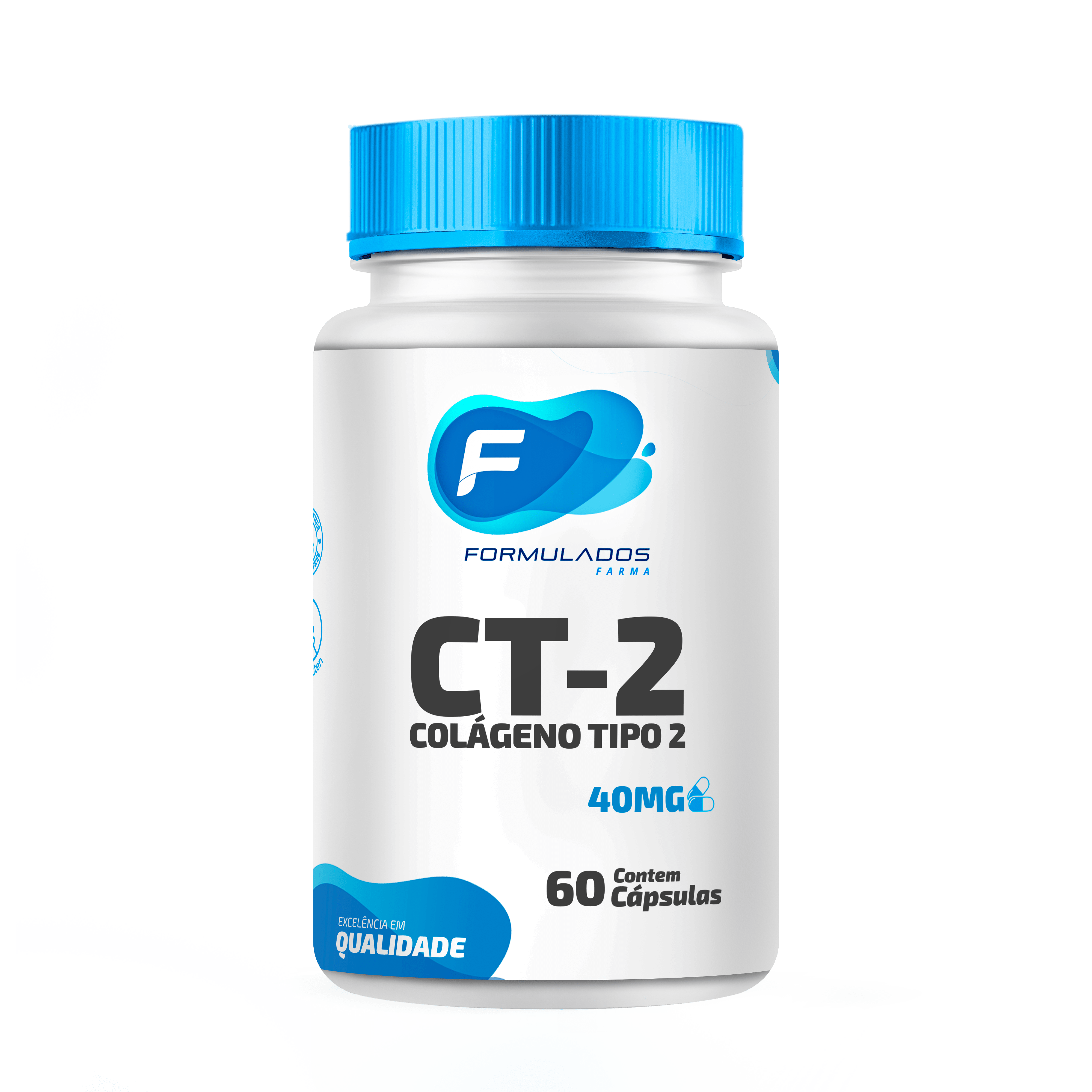Ct-2 (colágeno Tipo 2) 40mg 60 Cápsulas